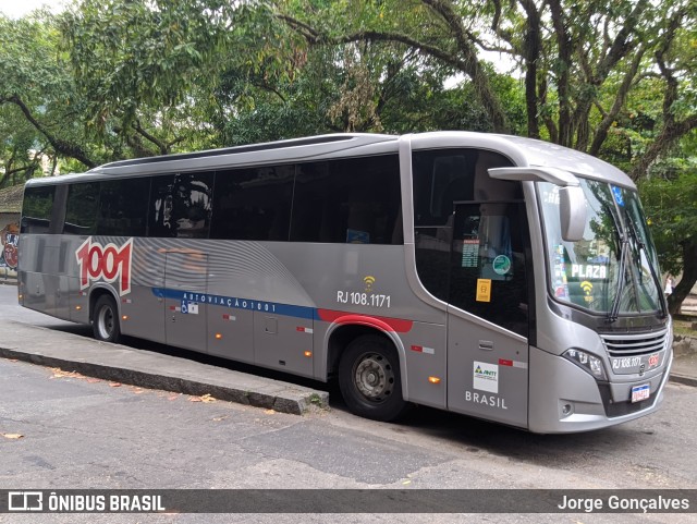 Auto Viação 1001 RJ 108.1171 na cidade de Rio de Janeiro, Rio de Janeiro, Brasil, por Jorge Gonçalves. Número da foto: #10049468.