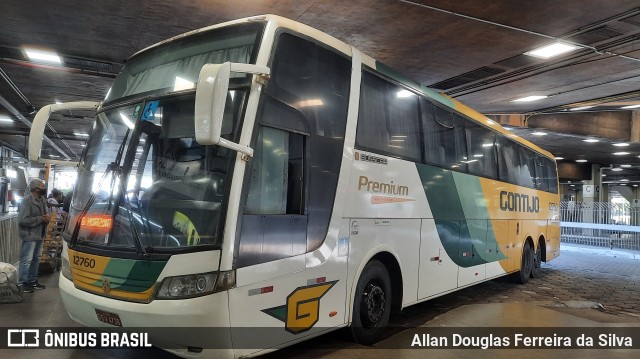 Empresa Gontijo de Transportes 12760 na cidade de Belo Horizonte, Minas Gerais, Brasil, por Allan Douglas Ferreira da Silva. Número da foto: #10052152.