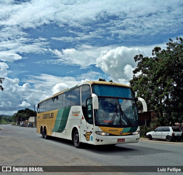 Empresa Gontijo de Transportes 14665 na cidade de Ribeirão, Pernambuco, Brasil, por Luiz Fellipe. ID da foto: 10077754.