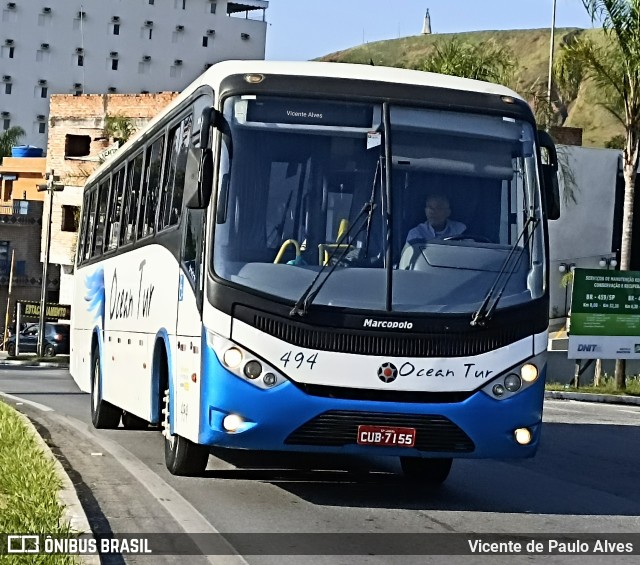 Ocean Tur 494 na cidade de Aparecida, São Paulo, Brasil, por Vicente de Paulo Alves. Número da foto: #10077106.