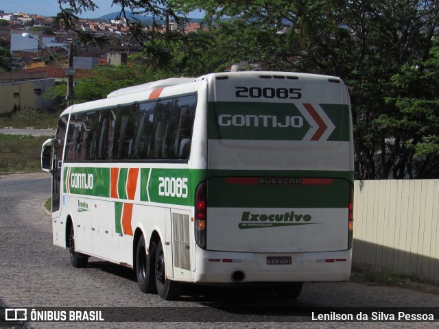 Empresa Gontijo de Transportes 20085 na cidade de Caruaru, Pernambuco, Brasil, por Lenilson da Silva Pessoa. Número da foto: #10077516.