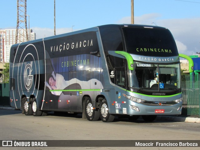 Viação Garcia 8005 na cidade de São Paulo, São Paulo, Brasil, por Moaccir  Francisco Barboza. Número da foto: #10078569.