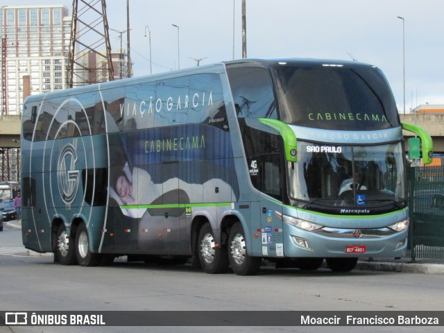 Viação Garcia 8635 na cidade de São Paulo, São Paulo, Brasil, por Moaccir  Francisco Barboza. Número da foto: #10078588.