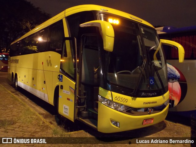 Viação Itapemirim 60509 na cidade de São Paulo, São Paulo, Brasil, por Lucas Adriano Bernardino. ID da foto: 10080736.