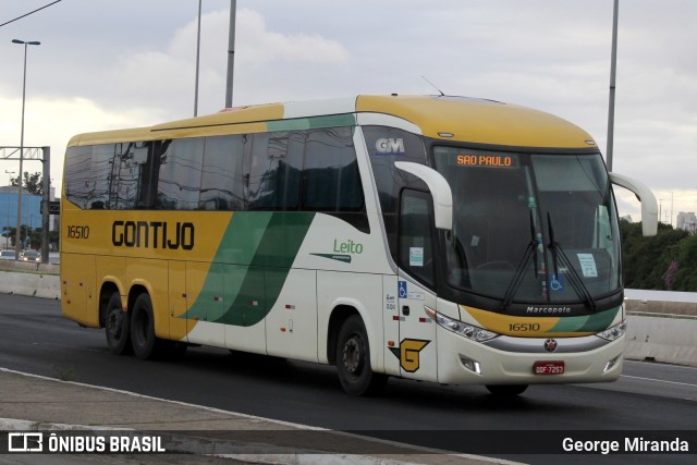 Empresa Gontijo de Transportes 16510 na cidade de São Paulo, São Paulo, Brasil, por George Miranda. ID da foto: 10080373.