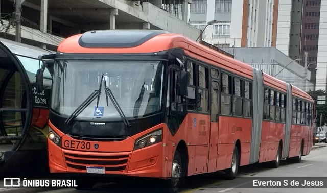 Viação Cidade Sorriso GE730 na cidade de Curitiba, Paraná, Brasil, por Everton S de Jesus. ID da foto: 10081066.