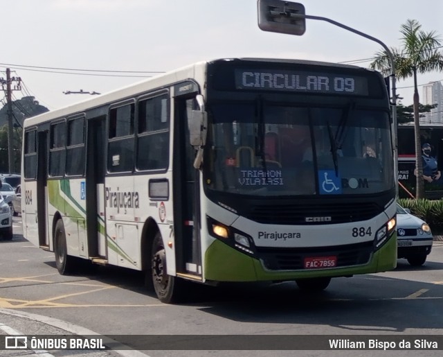 Viação Pirajuçara 884 na cidade de Taboão da Serra, São Paulo, Brasil, por William Bispo da Silva. Número da foto: #10081320.