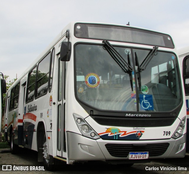 Auto Viação Salineira 709 na cidade de Cabo Frio, Rio de Janeiro, Brasil, por Carlos Vinícios lima. Número da foto: #10081525.