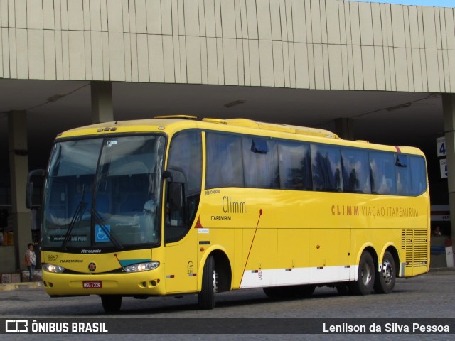 Viação Itapemirim 8867 na cidade de Caruaru, Pernambuco, Brasil, por Lenilson da Silva Pessoa. ID da foto: 10079108.