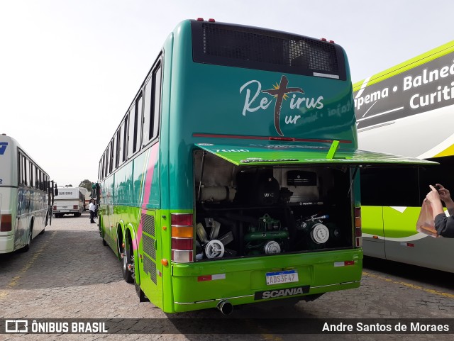 Retirus Tur Transporte e Turismo 7000 na cidade de Curitiba, Paraná, Brasil, por Andre Santos de Moraes. ID da foto: 10081306.