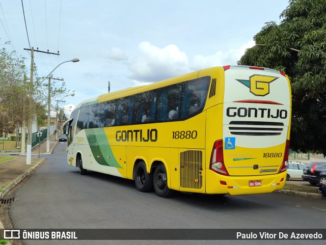 Empresa Gontijo de Transportes 18880 na cidade de Araxá, Minas Gerais, Brasil, por Paulo Vitor De Azevedo. Número da foto: #10079751.