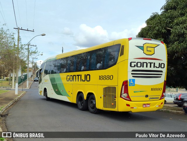 Empresa Gontijo de Transportes 18880 na cidade de Araxá, Minas Gerais, Brasil, por Paulo Vitor De Azevedo. ID da foto: 10079751.