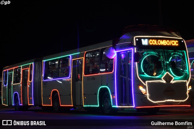 Viação Santo Ângelo 18M71 na cidade de Curitiba, Paraná, Brasil, por Guilherme Bomfim. ID da foto: 10079926.