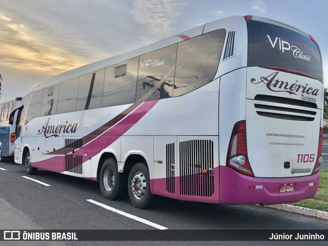 América Turismo 1105 na cidade de Marília, São Paulo, Brasil, por Júnior Juninho. Número da foto: #10079138.