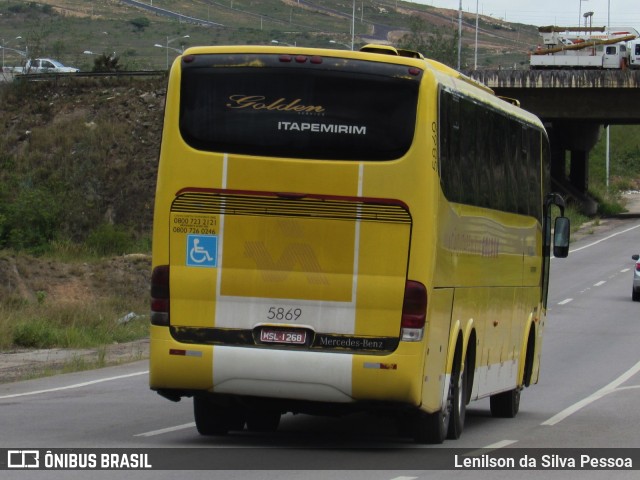 Viação Itapemirim 5869 na cidade de Caruaru, Pernambuco, Brasil, por Lenilson da Silva Pessoa. Número da foto: #10079133.