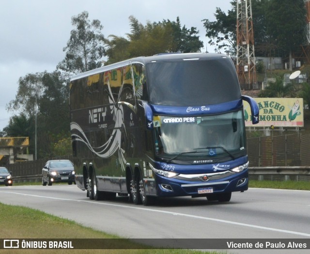 Nety Turismo 7273 na cidade de Santa Isabel, São Paulo, Brasil, por Vicente de Paulo Alves. Número da foto: #10080376.