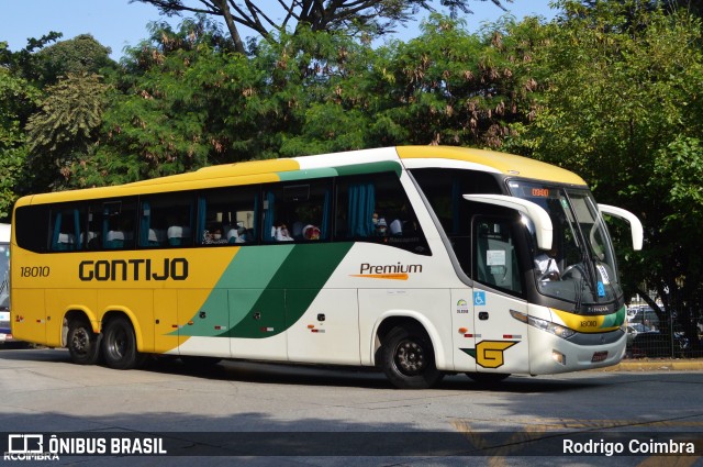 Empresa Gontijo de Transportes 18010 na cidade de São Paulo, São Paulo, Brasil, por Rodrigo Coimbra. ID da foto: 10080207.