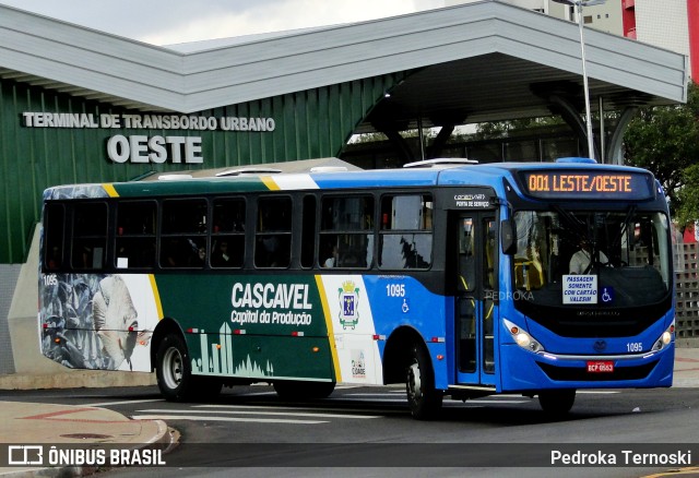 Pioneira Transportes 1095 na cidade de Cascavel, Paraná, Brasil, por Pedroka Ternoski. ID da foto: 10081692.