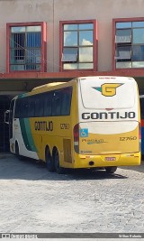 Empresa Gontijo de Transportes 12760 na cidade de Governador Valadares, Minas Gerais, Brasil, por Wilton Roberto. ID da foto: :id.