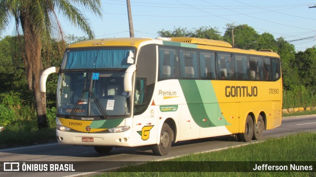 Empresa Gontijo de Transportes 17090 na cidade de Recife, Pernambuco, Brasil, por Jefferson Nunes. ID da foto: 10084853.