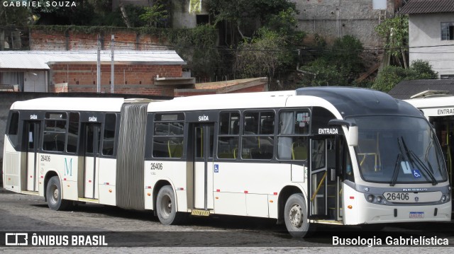 Viação do Sul 26406 na cidade de Curitiba, Paraná, Brasil, por Busologia Gabrielística. ID da foto: 10084677.