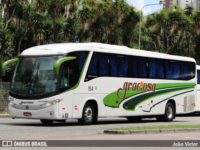 Viação Graciosa 154 na cidade de Curitiba, Paraná, Brasil, por João Victor. ID da foto: 10082413.