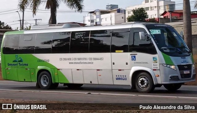 Emanuel Turismo Fretamentos e Viagens 3J75 na cidade de Betim, Minas Gerais, Brasil, por Paulo Alexandre da Silva. Número da foto: #10082816.