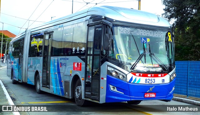 Next Mobilidade - ABC Sistema de Transporte 8253 na cidade de São Paulo, São Paulo, Brasil, por Italo Matheus. Número da foto: #10081952.