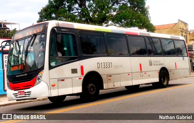 Transportes Barra D13331 na cidade de Rio de Janeiro, Rio de Janeiro, Brasil, por Nathan Gabriel. ID da foto: 10083086.