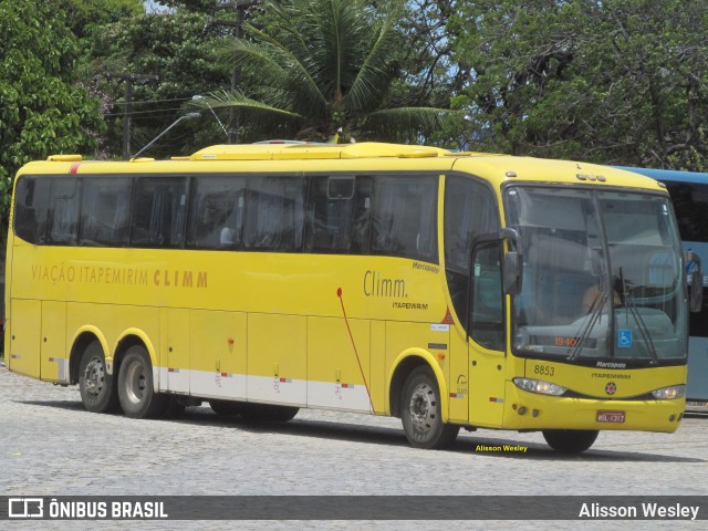 Viação Itapemirim 8853 na cidade de Fortaleza, Ceará, Brasil, por Alisson Wesley. ID da foto: 10083453.