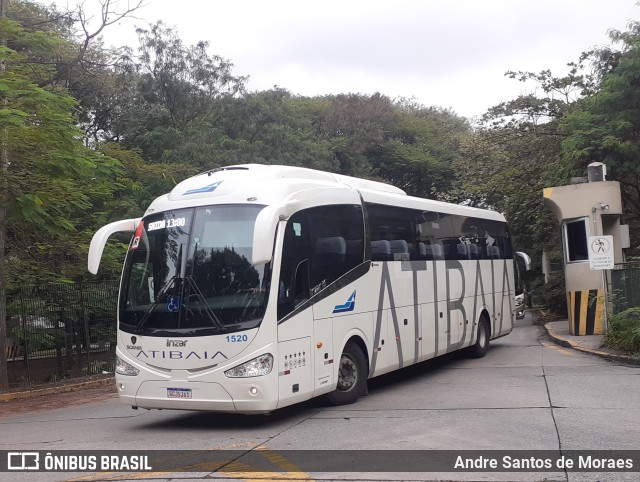 Viação Atibaia São Paulo 1520 na cidade de São Paulo, São Paulo, Brasil, por Andre Santos de Moraes. Número da foto: #10082733.