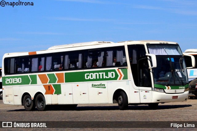 Empresa Gontijo de Transportes 20130 na cidade de Vitória da Conquista, Bahia, Brasil, por Filipe Lima. ID da foto: 10083258.