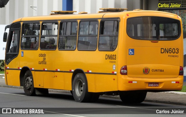 Empresa Cristo Rei > CCD Transporte Coletivo DN603 na cidade de Curitiba, Paraná, Brasil, por Carlos Júnior. ID da foto: 10082729.