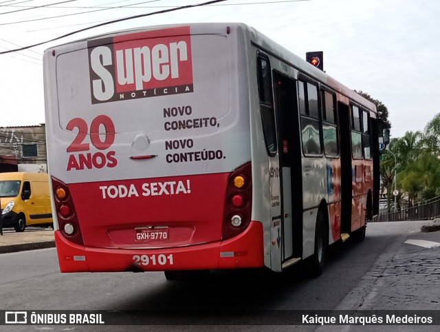 Transbus Transportes > Gávea Transportes 29101 na cidade de Belo Horizonte, Minas Gerais, Brasil, por Kaique Marquês Medeiros . ID da foto: 10083654.