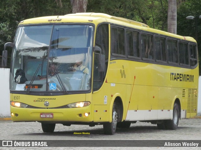 Viação Itapemirim 8501 na cidade de Fortaleza, Ceará, Brasil, por Alisson Wesley. ID da foto: 10082105.