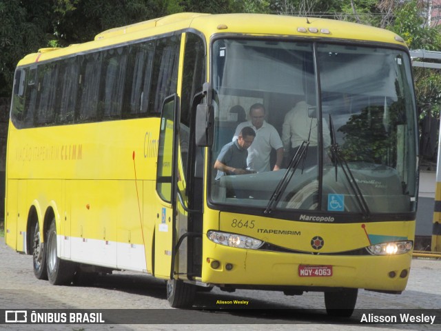 Viação Itapemirim 8645 na cidade de Fortaleza, Ceará, Brasil, por Alisson Wesley. Número da foto: #10082092.