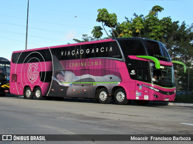 Viação Garcia 86115 na cidade de São Paulo, São Paulo, Brasil, por Moaccir  Francisco Barboza. ID da foto: 10082516.