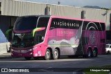 Viação Garcia 8715 na cidade de Santos, São Paulo, Brasil, por Ubirajara Gomes. Número da foto: #10084450.