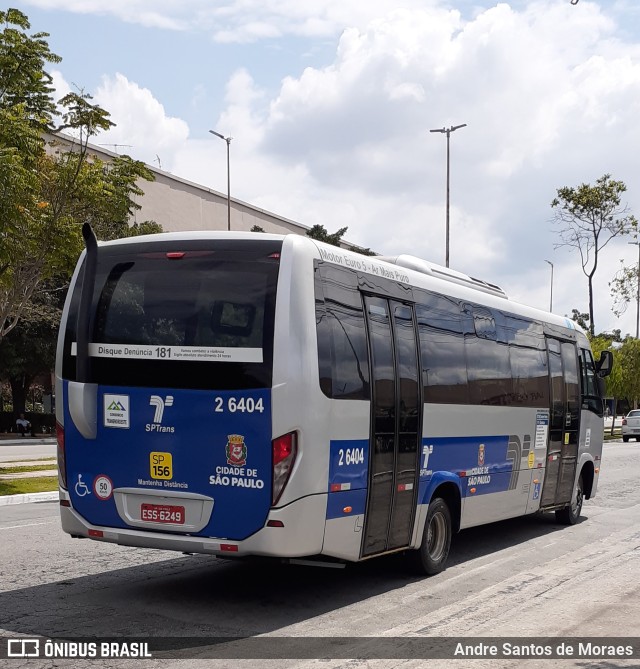 Transcooper > Norte Buss 2 6404 na cidade de São Paulo, São Paulo, Brasil, por Andre Santos de Moraes. ID da foto: 10086613.