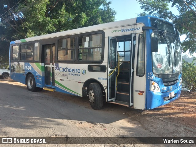 Viação Flecha Branca 15-248 na cidade de Cachoeiro de Itapemirim, Espírito Santo, Brasil, por Warlen Souza. Número da foto: #10086233.