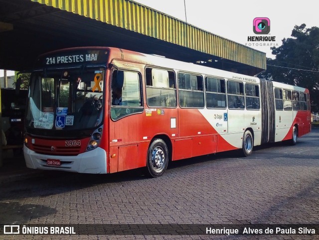 Itajaí Transportes Coletivos 2964 na cidade de Campinas, São Paulo, Brasil, por Henrique Alves de Paula Silva. Número da foto: #10085373.
