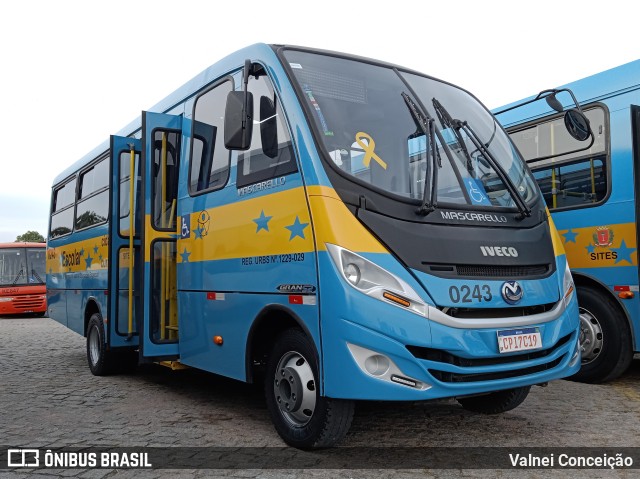 Transporte Acessível Unicarga 0243 na cidade de Curitiba, Paraná, Brasil, por Valnei Conceição. Número da foto: #10087625.