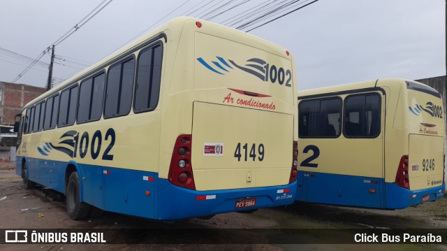 Expresso 1002 4149 na cidade de Surubim, Pernambuco, Brasil, por Click Bus Paraíba. ID da foto: 10085147.