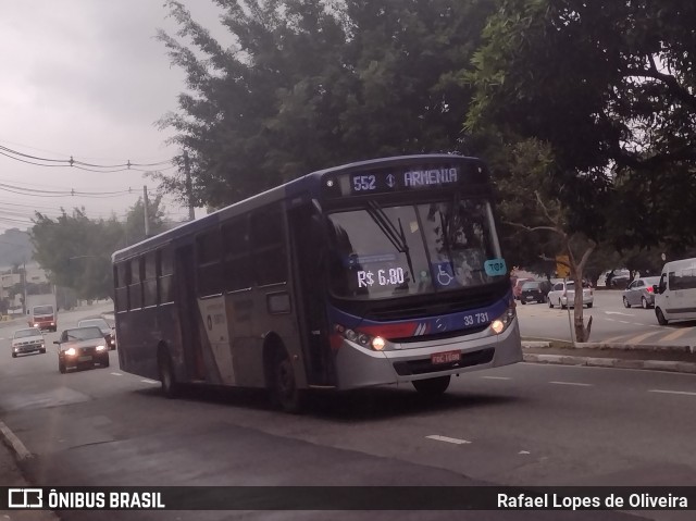 Guarulhos Transportes 33.731 na cidade de Guarulhos, São Paulo, Brasil, por Rafael Lopes de Oliveira. Número da foto: #10085859.