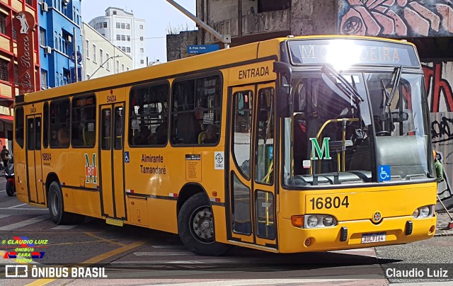 Viação Tamandaré 16804 na cidade de Curitiba, Paraná, Brasil, por Claudio Luiz. ID da foto: 10085590.