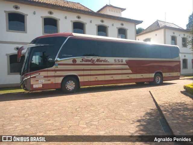Santa Maria Fretamento e Turismo > Transportes Santa Maria(SP) 550 na cidade de Tatuí, São Paulo, Brasil, por Agnaldo Penides. Número da foto: #10086126.