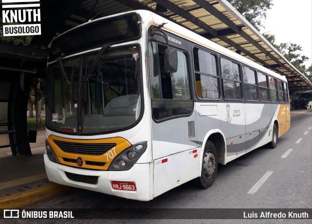 TransPessoal Transportes 707 na cidade de Rio Grande, Rio Grande do Sul, Brasil, por Luis Alfredo Knuth. Número da foto: #10084938.