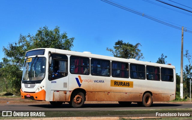 Viação Vacaria 8056 na cidade de Assis, São Paulo, Brasil, por Francisco Ivano. ID da foto: 10087578.