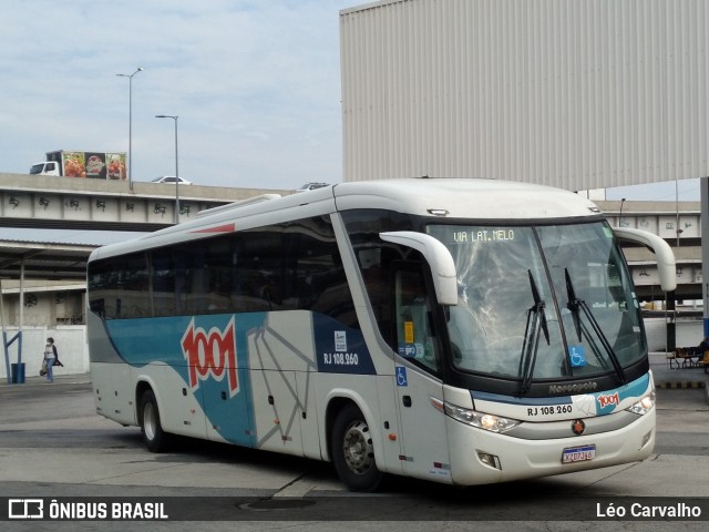 Auto Viação 1001 RJ 108.260 na cidade de Rio de Janeiro, Rio de Janeiro, Brasil, por Léo Carvalho. ID da foto: 10085216.