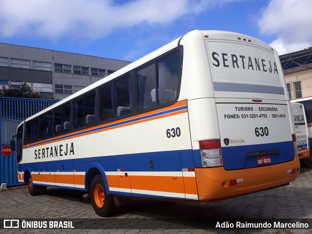 Viação Sertaneja 630 na cidade de Belo Horizonte, Minas Gerais, Brasil, por Adão Raimundo Marcelino. Número da foto: #10087228.